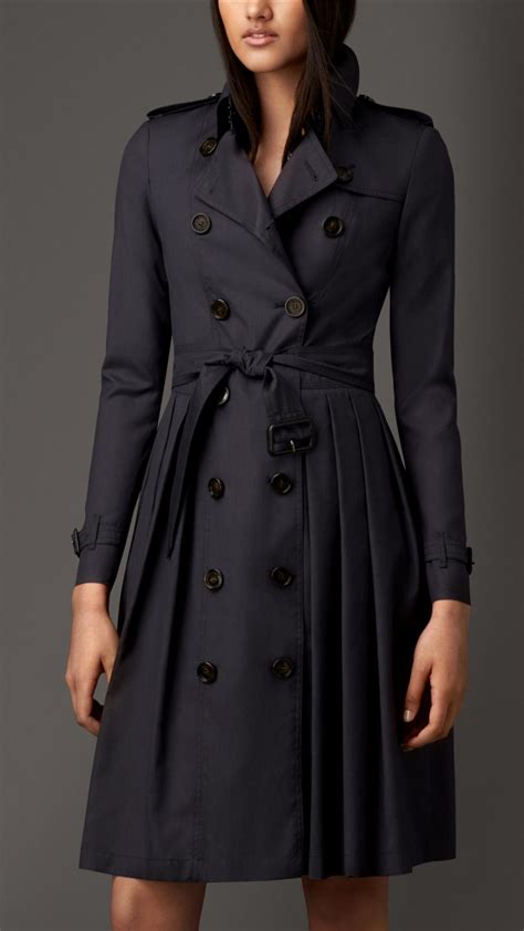 trench coat burberry blue|Burberry trench coats outlet store.